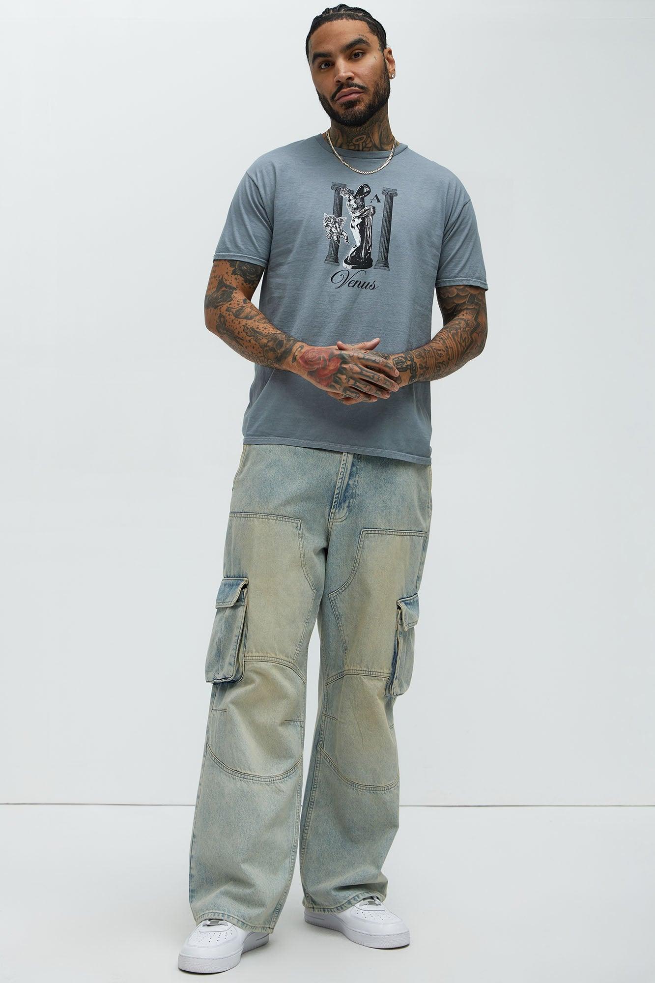 Venus Short Sleeve Tee - Grey Product Image