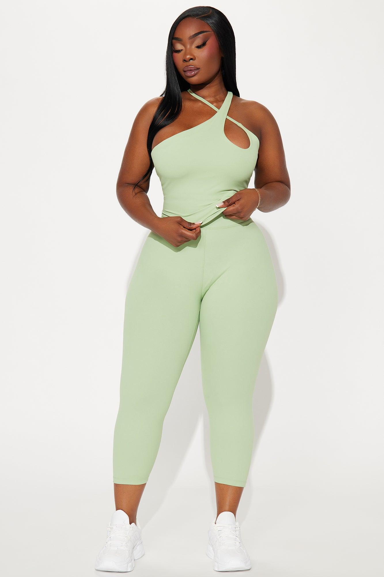Flexion Super Soft Active Top - Sage Product Image