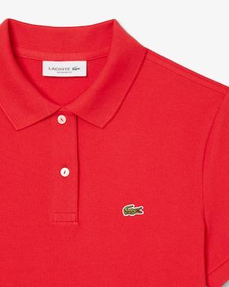 Women's Regular Fit Supple Petit Piqué Polo Product Image