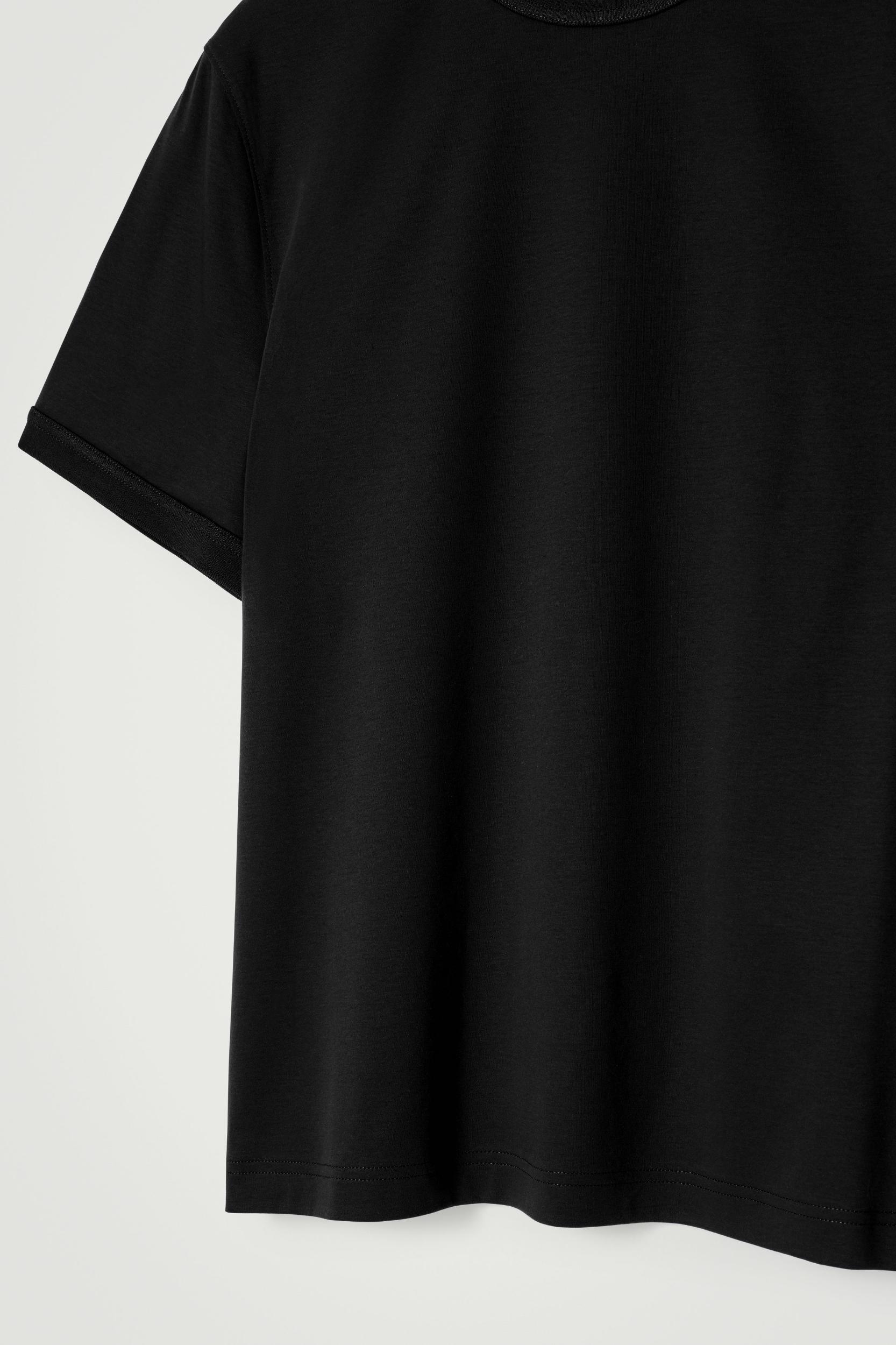 REGULAR-FIT MERCERIZED-COTTON T-SHIRT Product Image