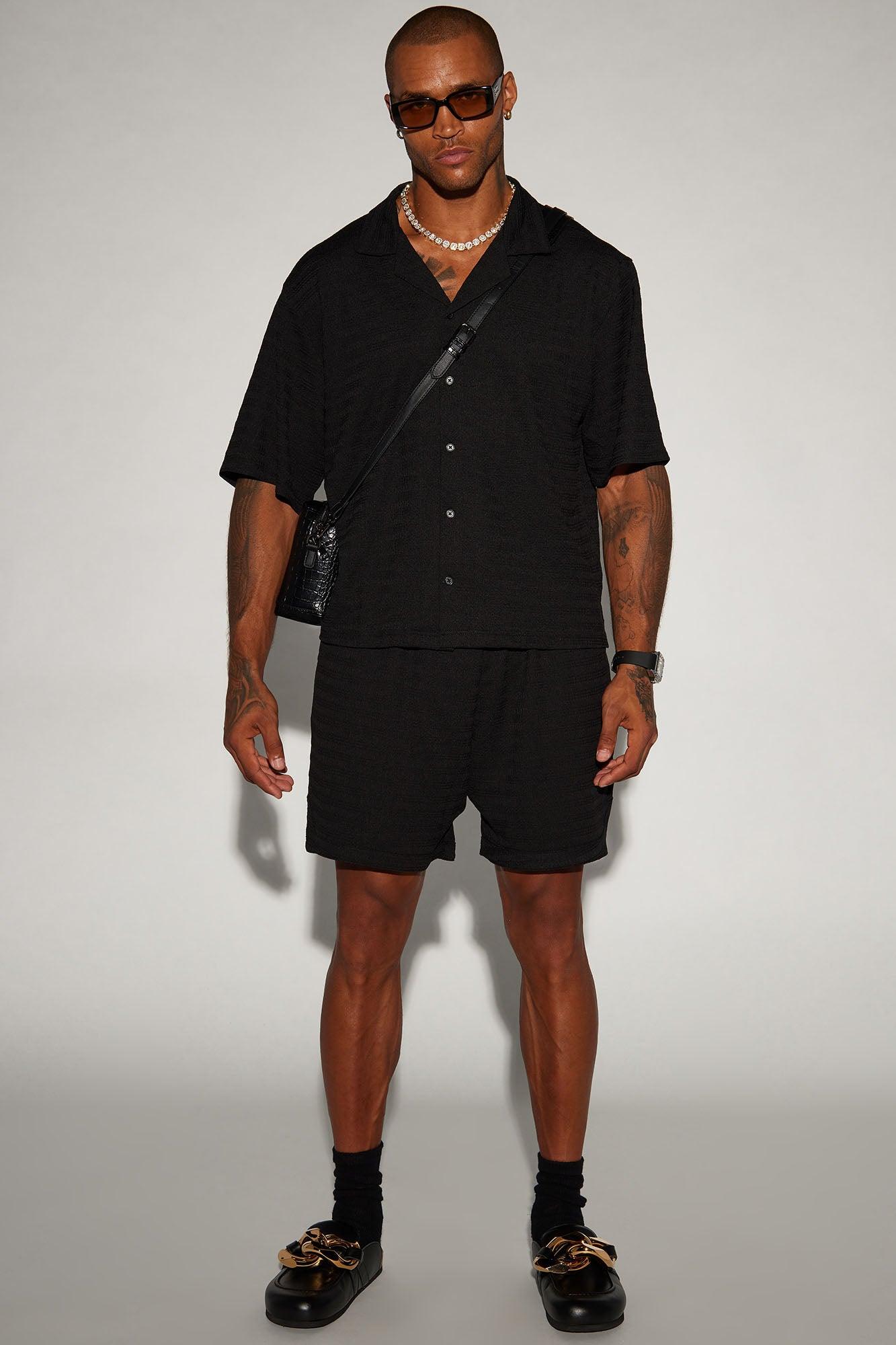 Boca Button Up Shirt - Black Product Image