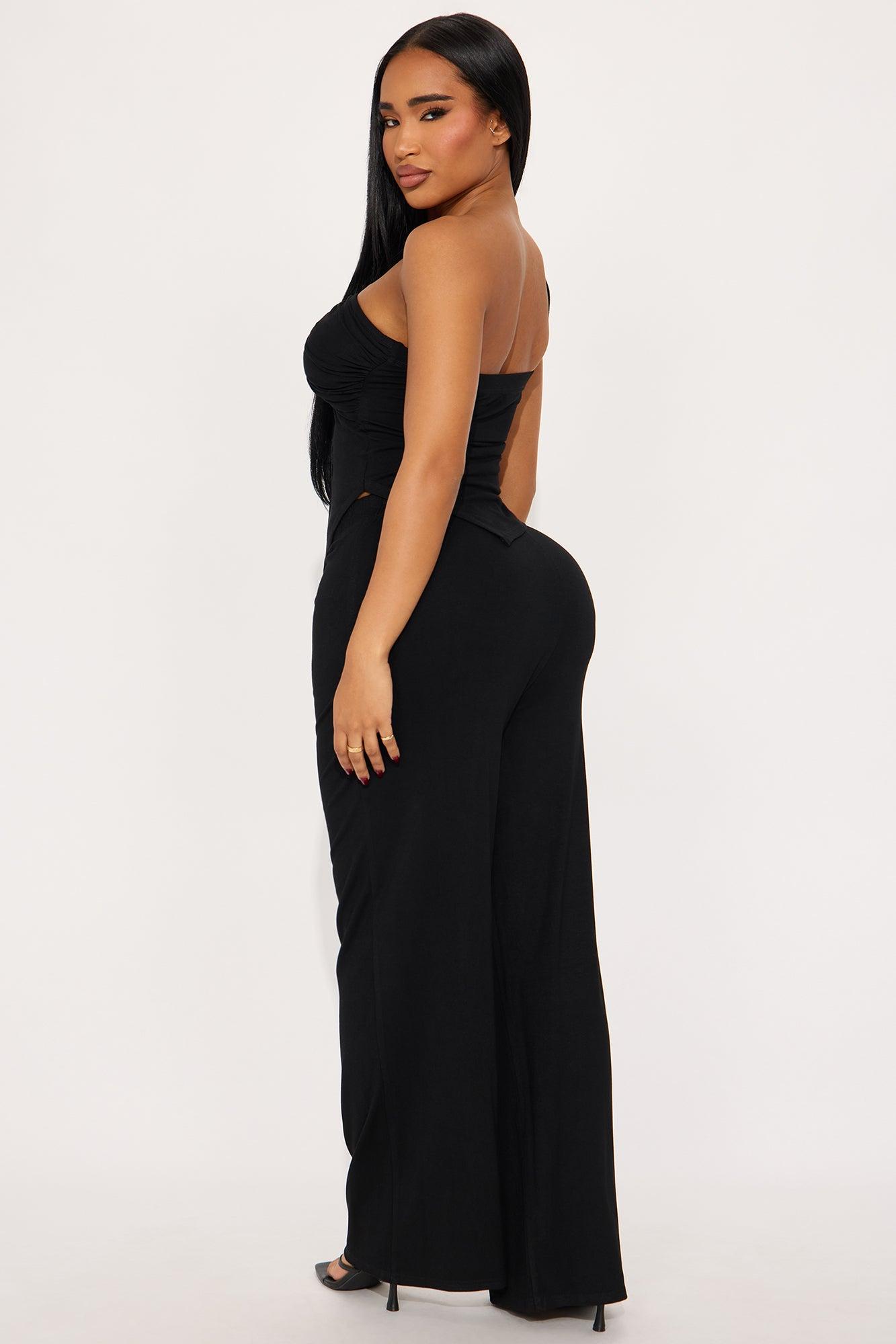 Timeless Moment Pant Set - Black Product Image