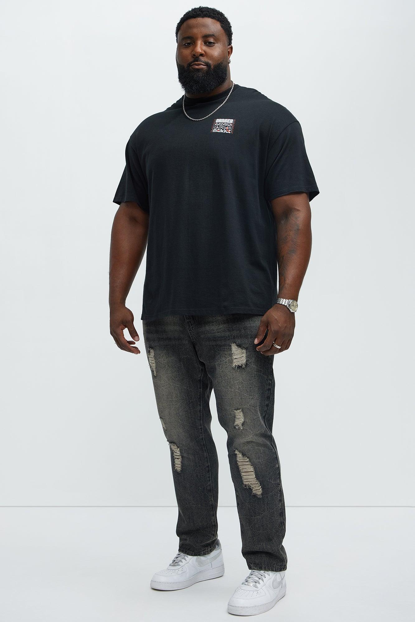 Danger Mode Short Sleeve Tee - Black Male Product Image