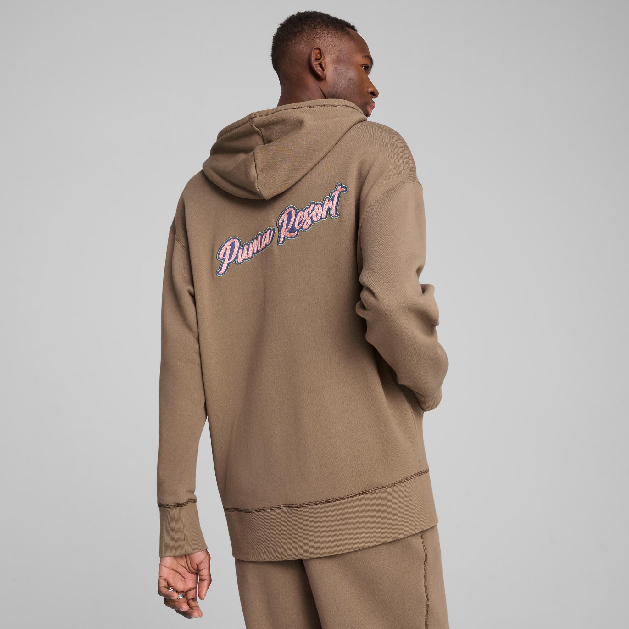 PUMA PREMIUM ESSENTIALS Men's Relaxed Hoodie Product Image