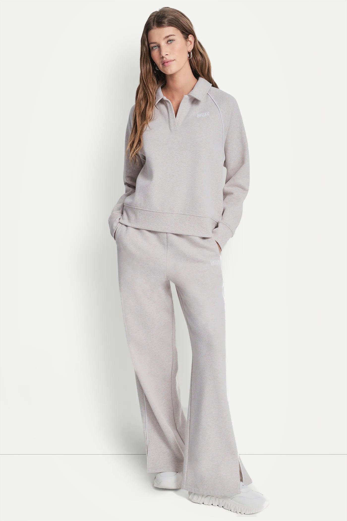 PIPED LOGO POLO SWEATSHIRT Product Image