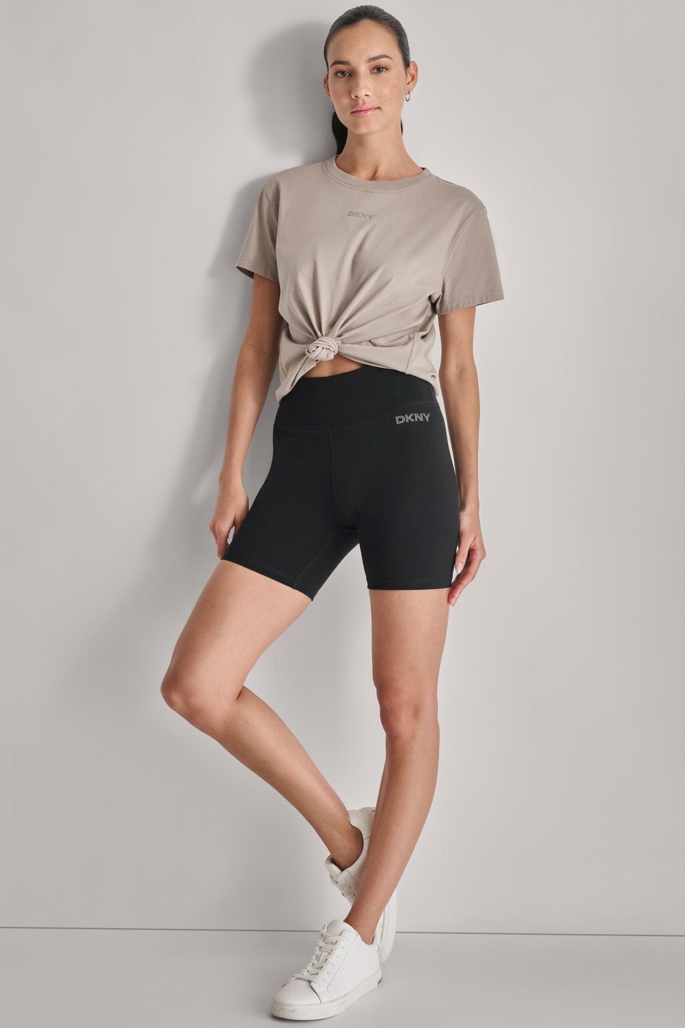 MID-RISE LOGO BIKER SHORT Product Image