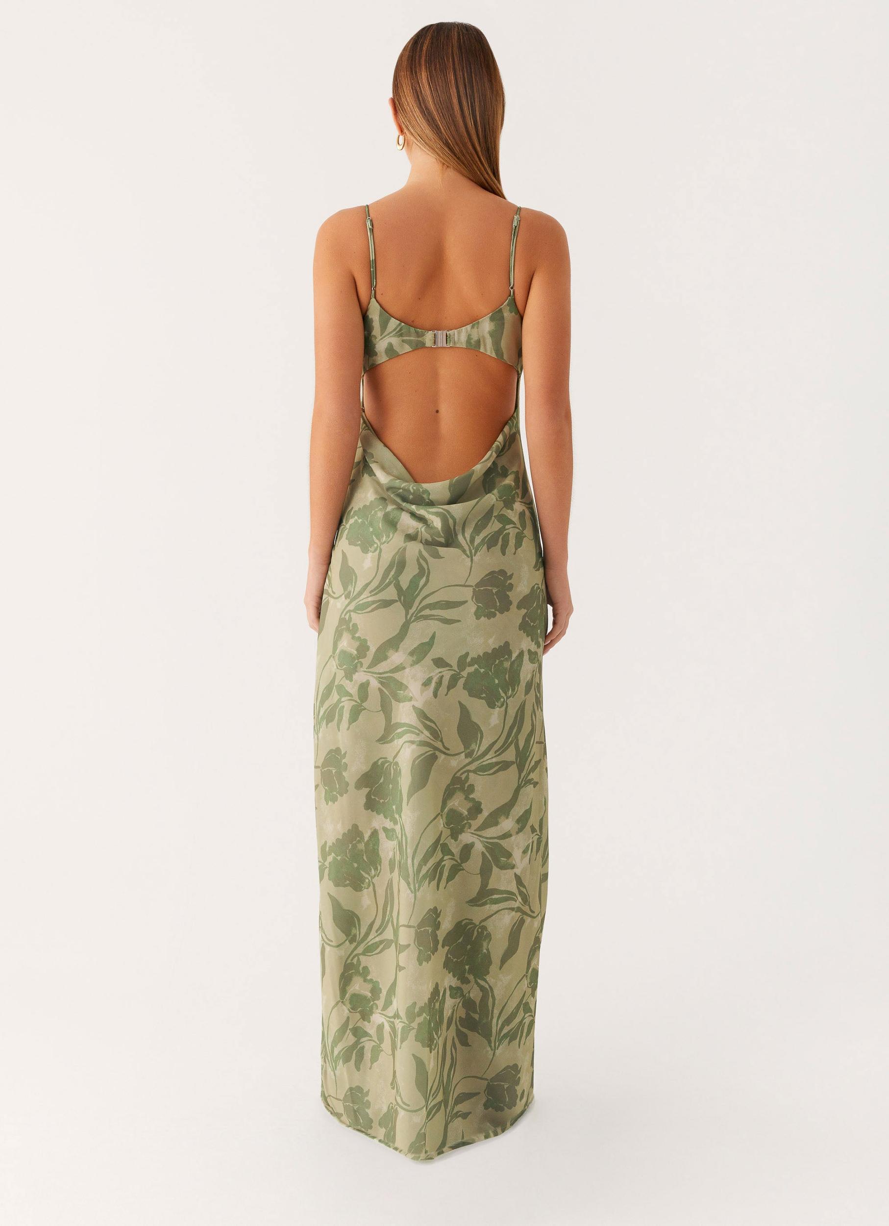 Alouette Maxi Dress - Jade Fern Product Image