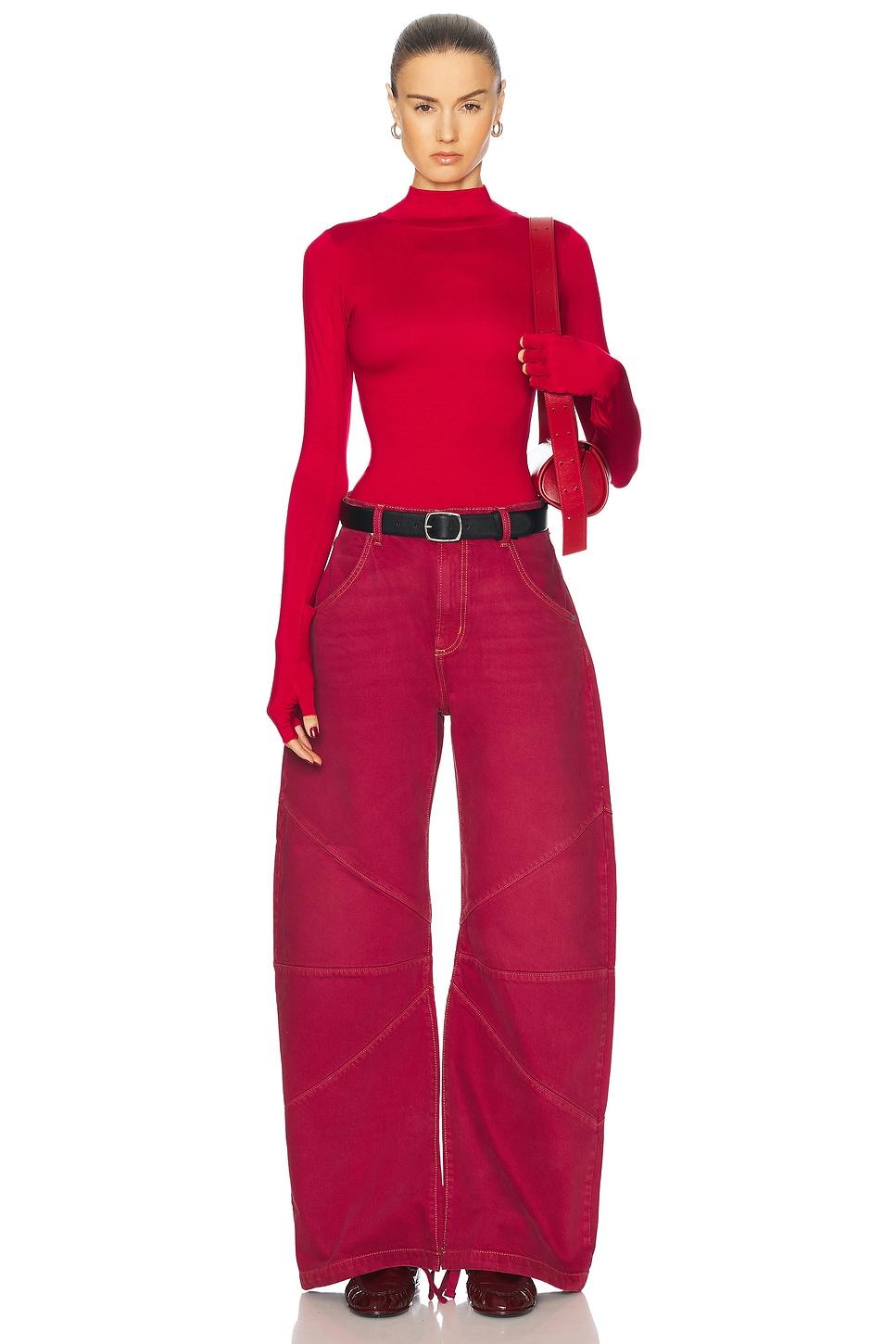 Swann Mock Neck Tee Product Image