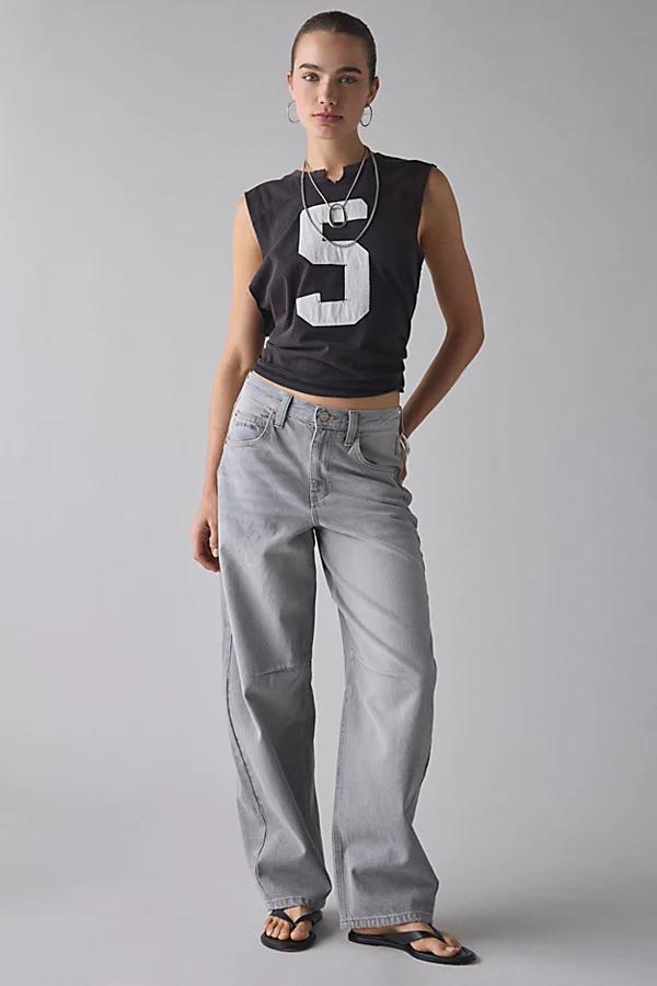 BDG Logan Buckle Baggy Barrel Jean Womens at Urban Outfitters Product Image