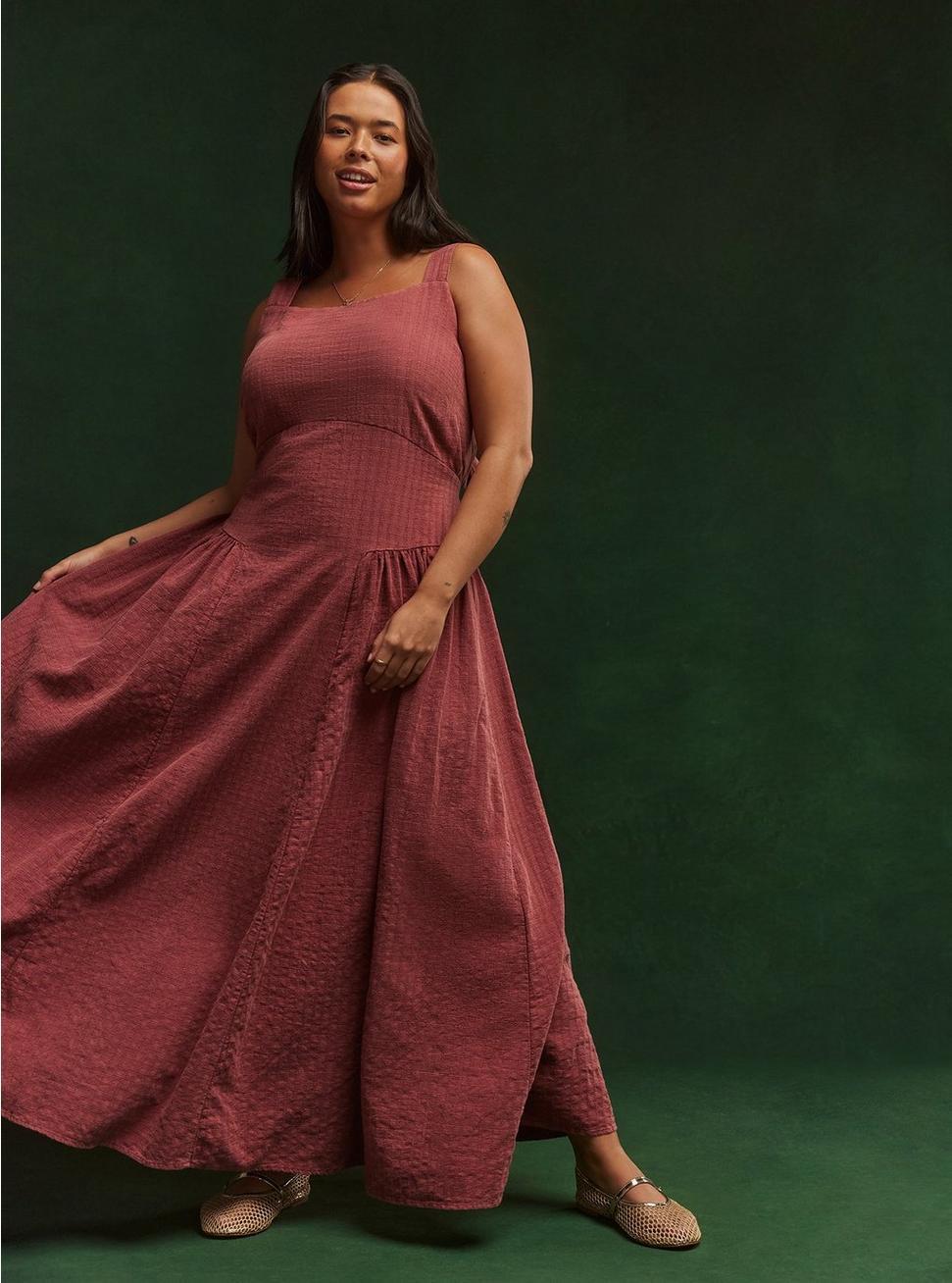Festi Tie-Back Maxi Dress Product Image