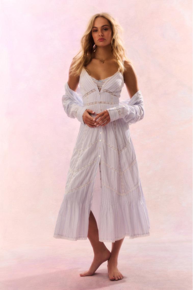 Solene Midi Dress-KHAKI / 4 Product Image