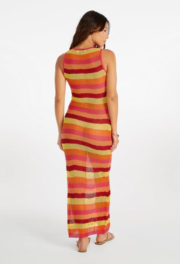Crochet Tank Maxi Dress Product Image