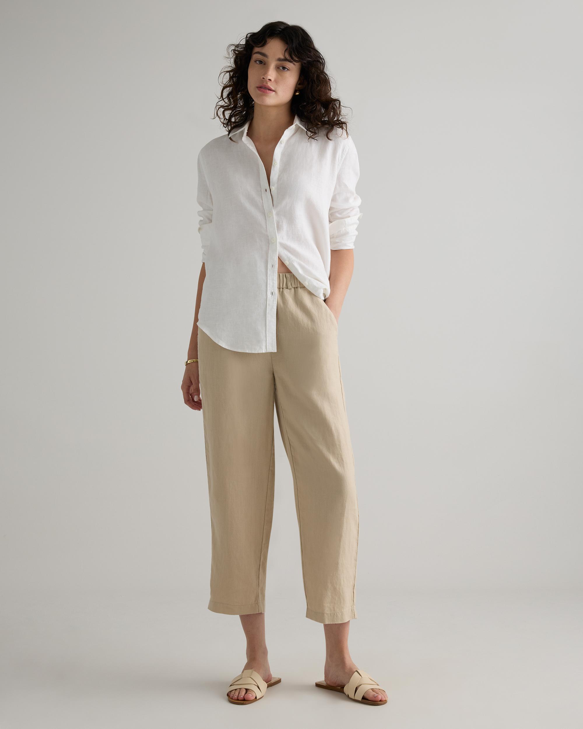 Quince | Women's 100% European Linen Pants Product Image