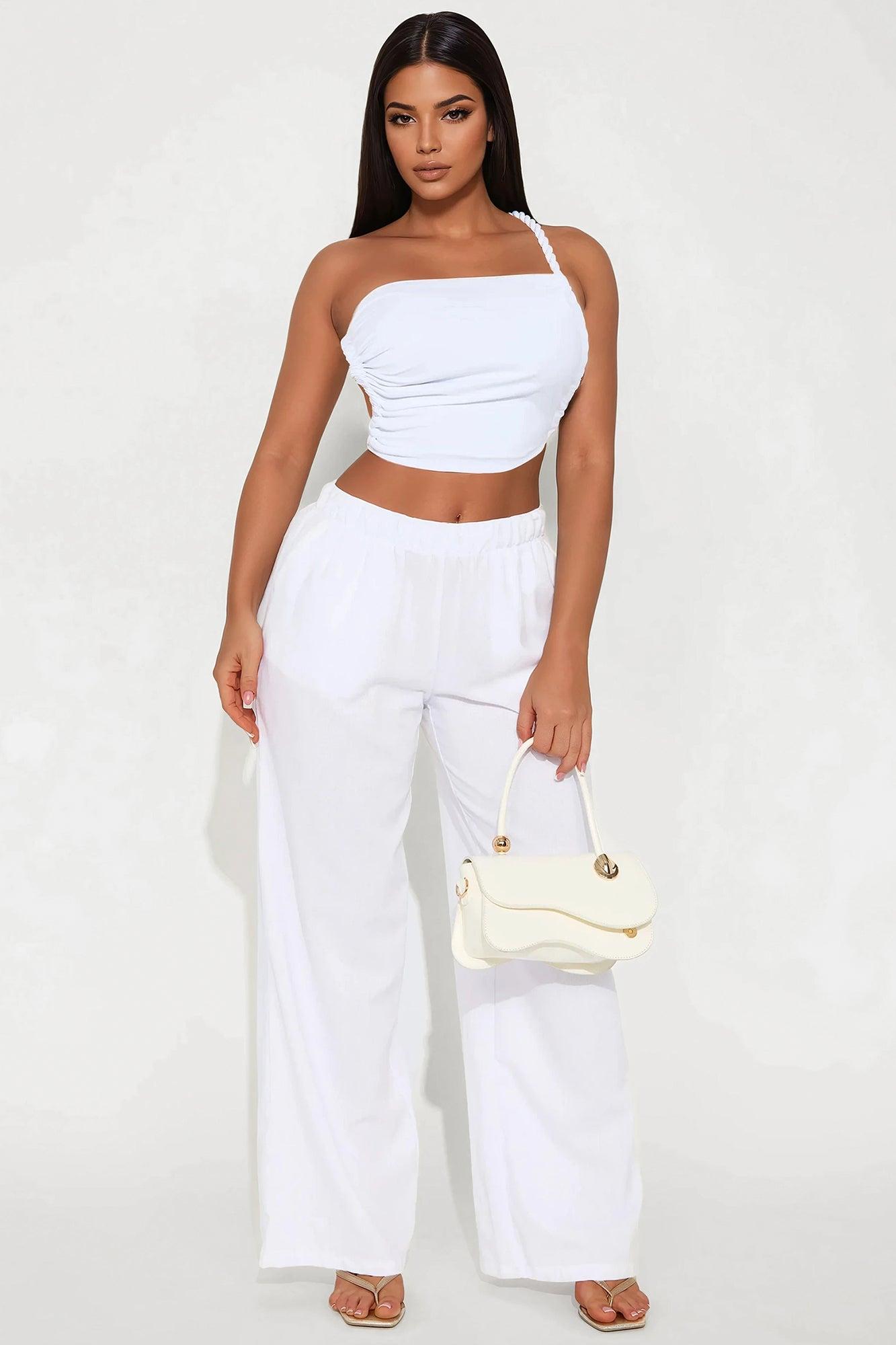 Twist Me Multi Way Top - White Product Image