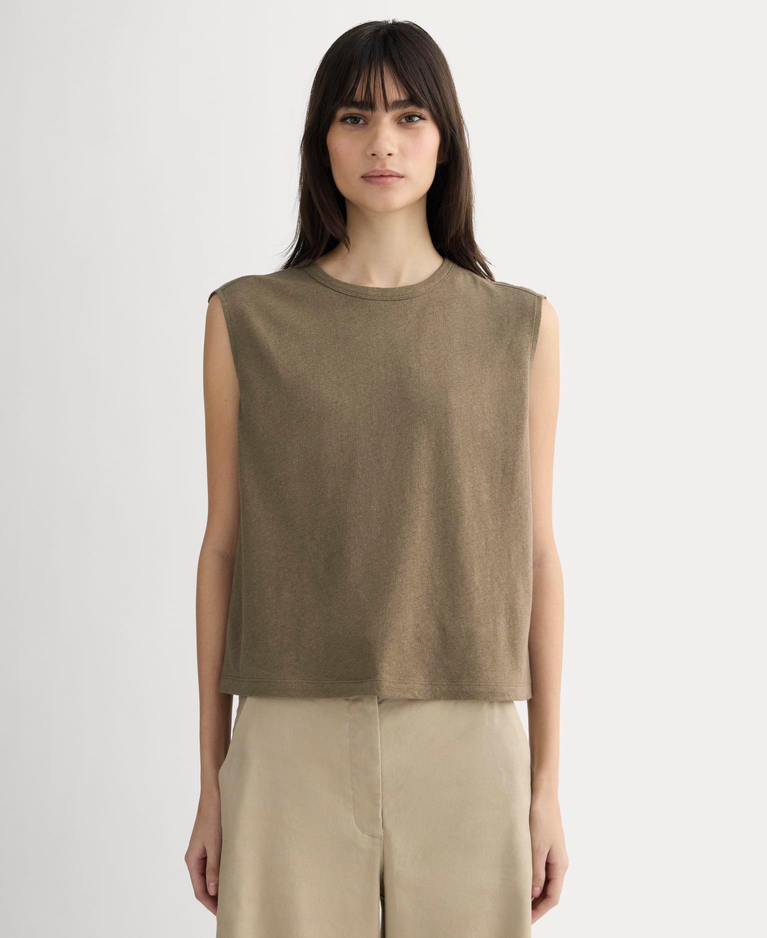 Womens Muscle T-Shirt in Cotton Linen by Everlane Product Image