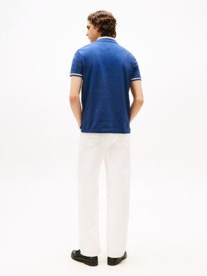 Regular Fit Two-Tone Collar Polo Product Image