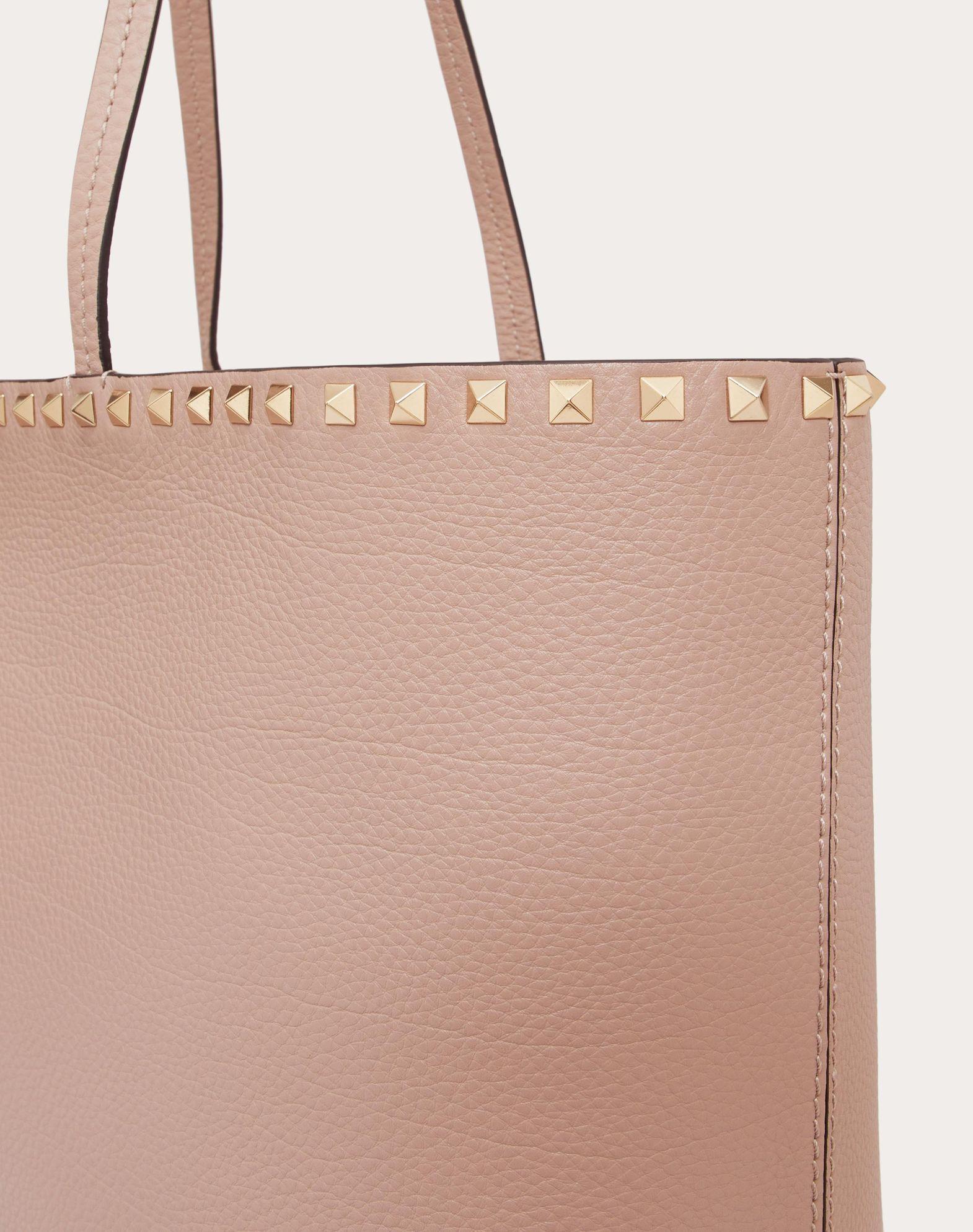 Rockstud Grainy Calfskin Tote Bag Product Image
