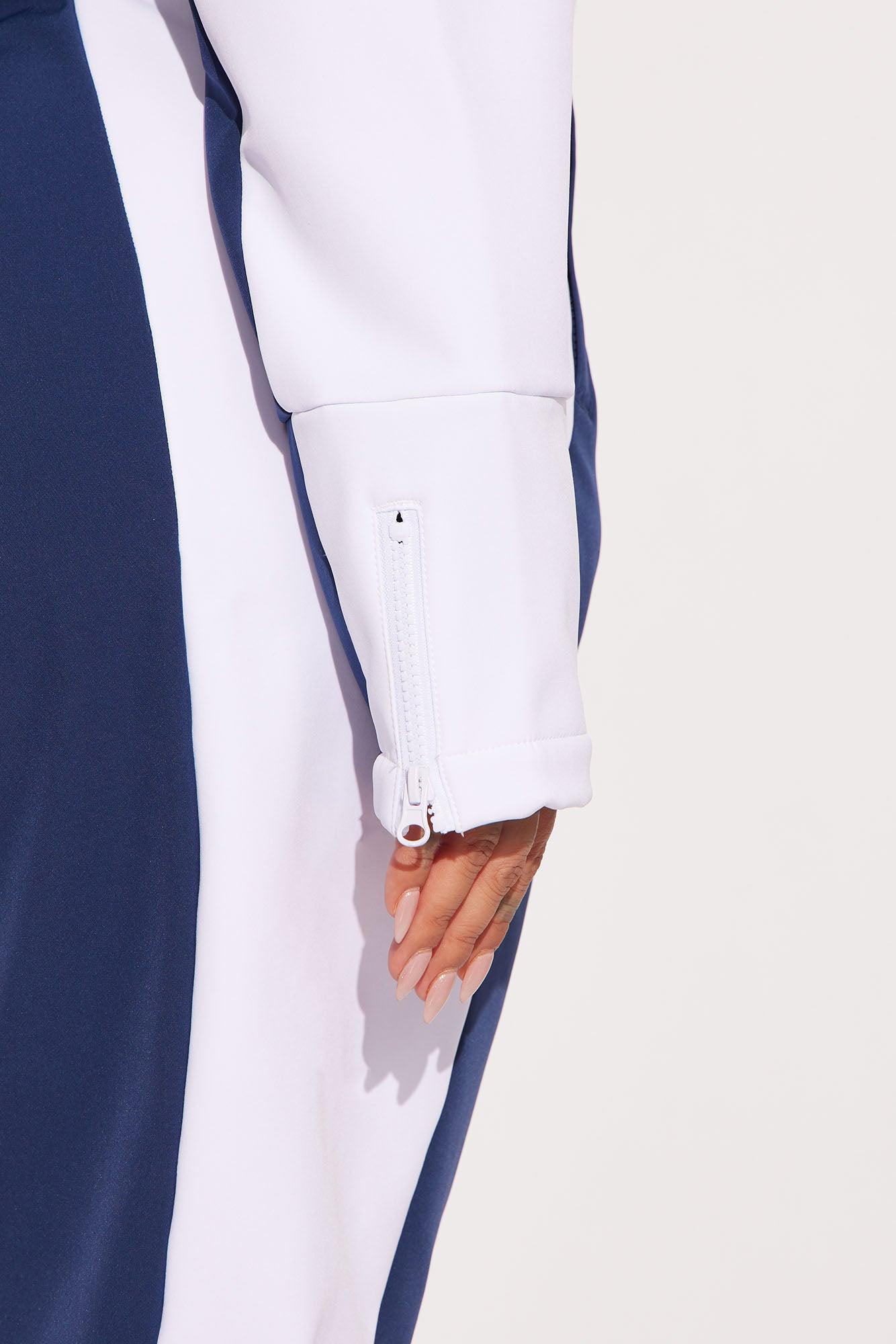 Winter Sports Ski Jumpsuit - Navy/combo Female Product Image