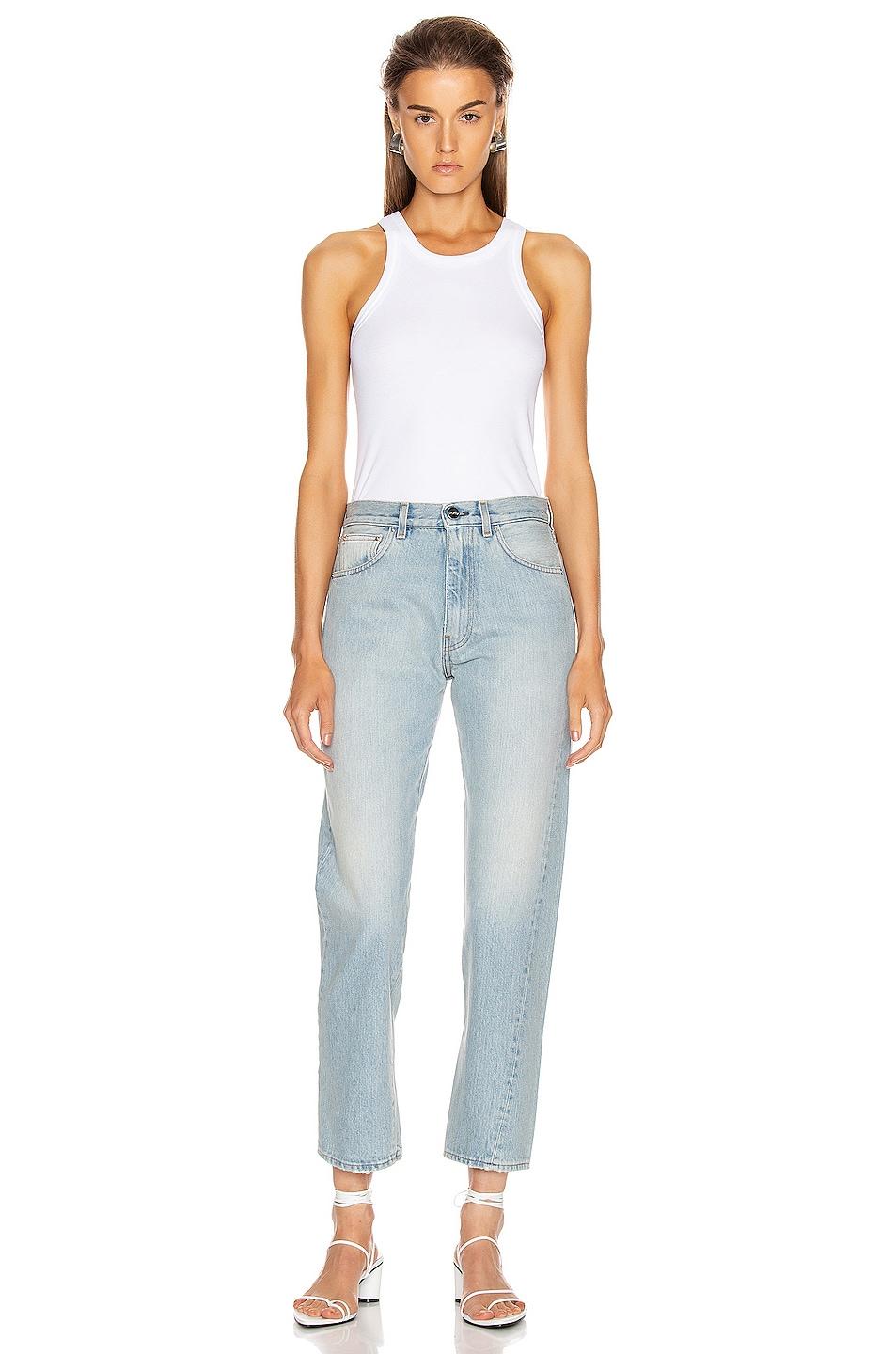 Womens Curved Rib Tank Top Product Image