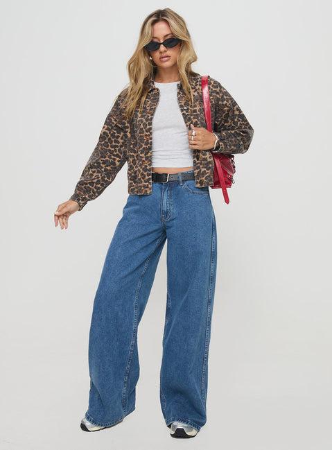 Carmela Jacket Leopard Product Image