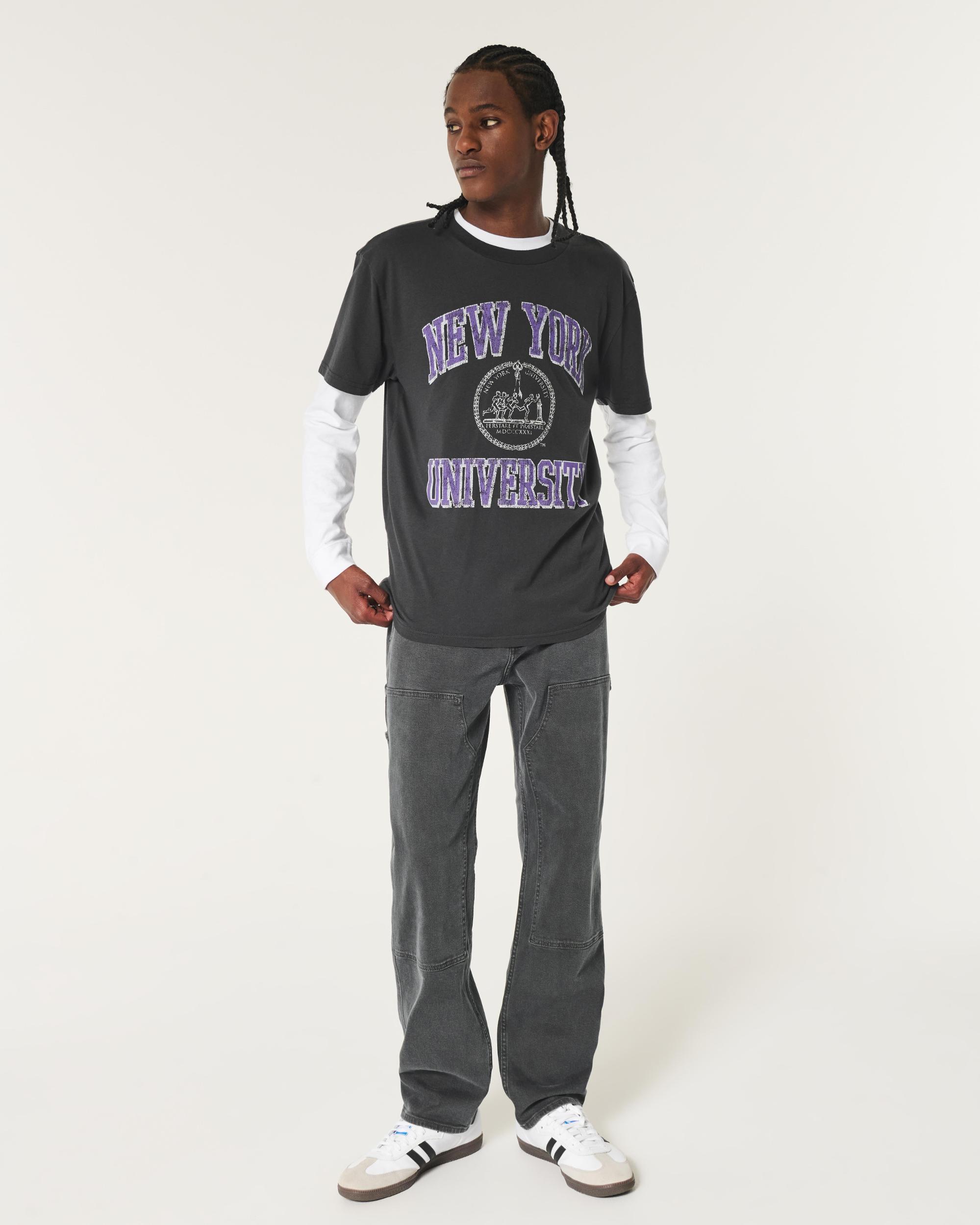 Relaxed New York University Graphic Tee Product Image