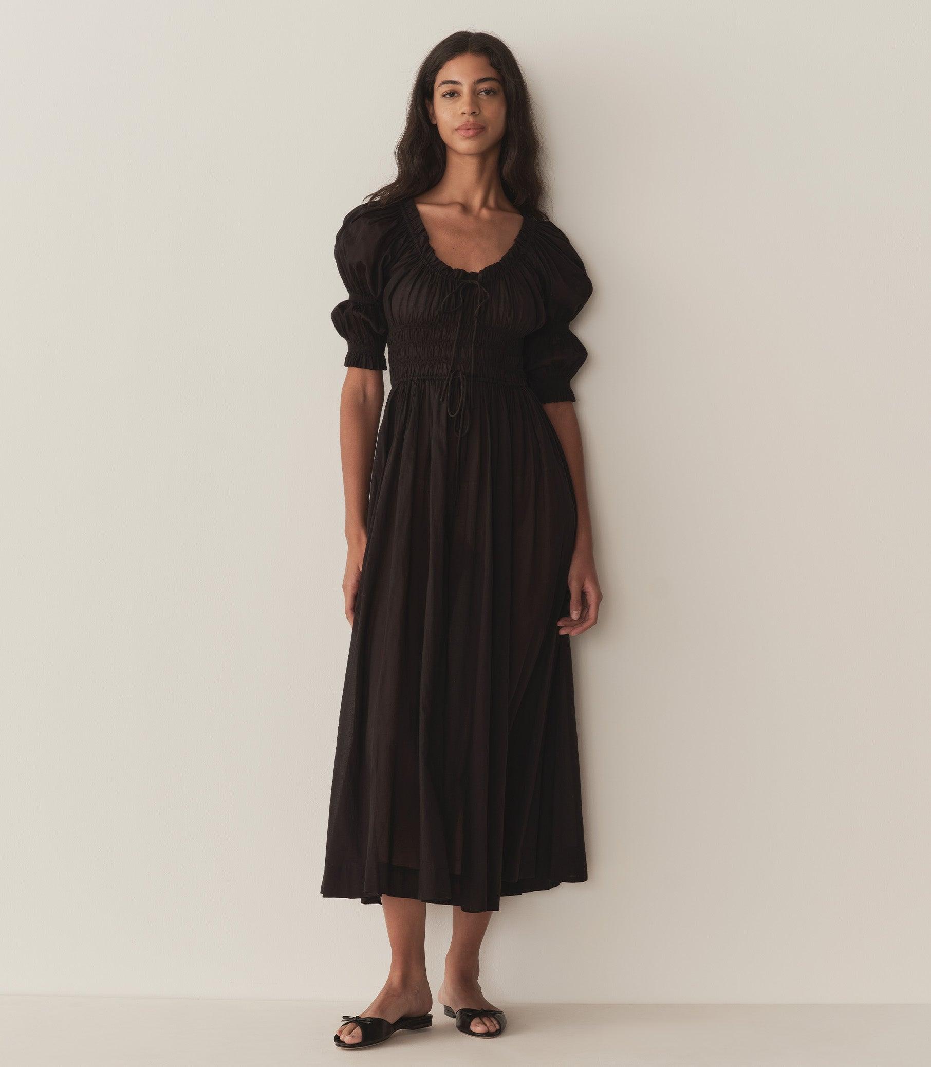 ISCHIA DRESS -- BLACK Product Image