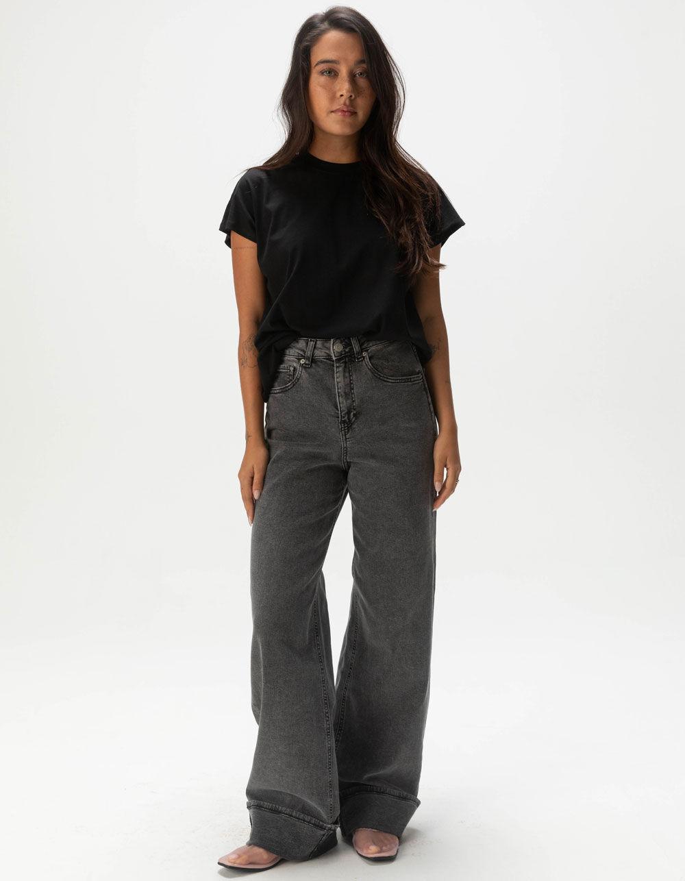 JJXX Astrid Boxy Womens Tee - BLACK Product Image