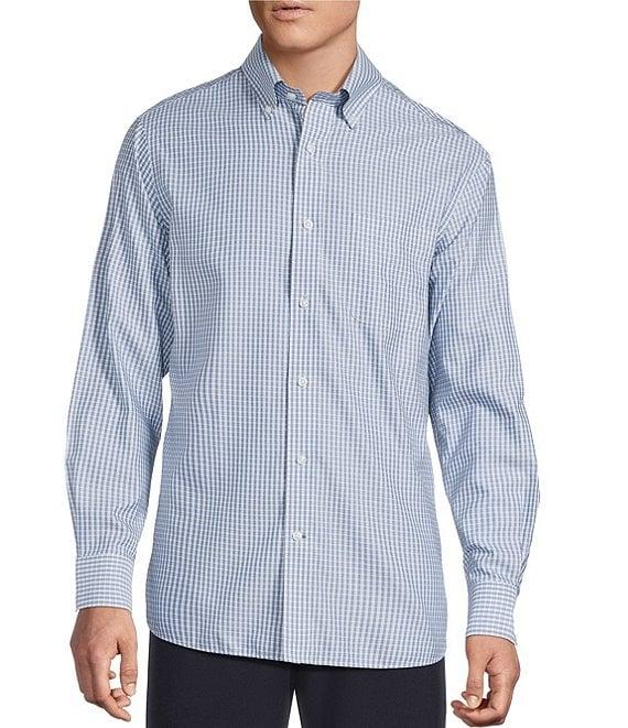 Daniel Cremieux Signature Label Non-Iron Houndstooth Long Sleeve Woven Shirt Product Image
