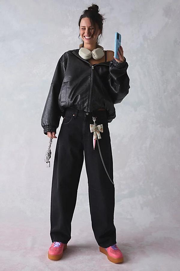 BDG Logan Buckle Baggy Barrel Jean Womens at Urban Outfitters Product Image
