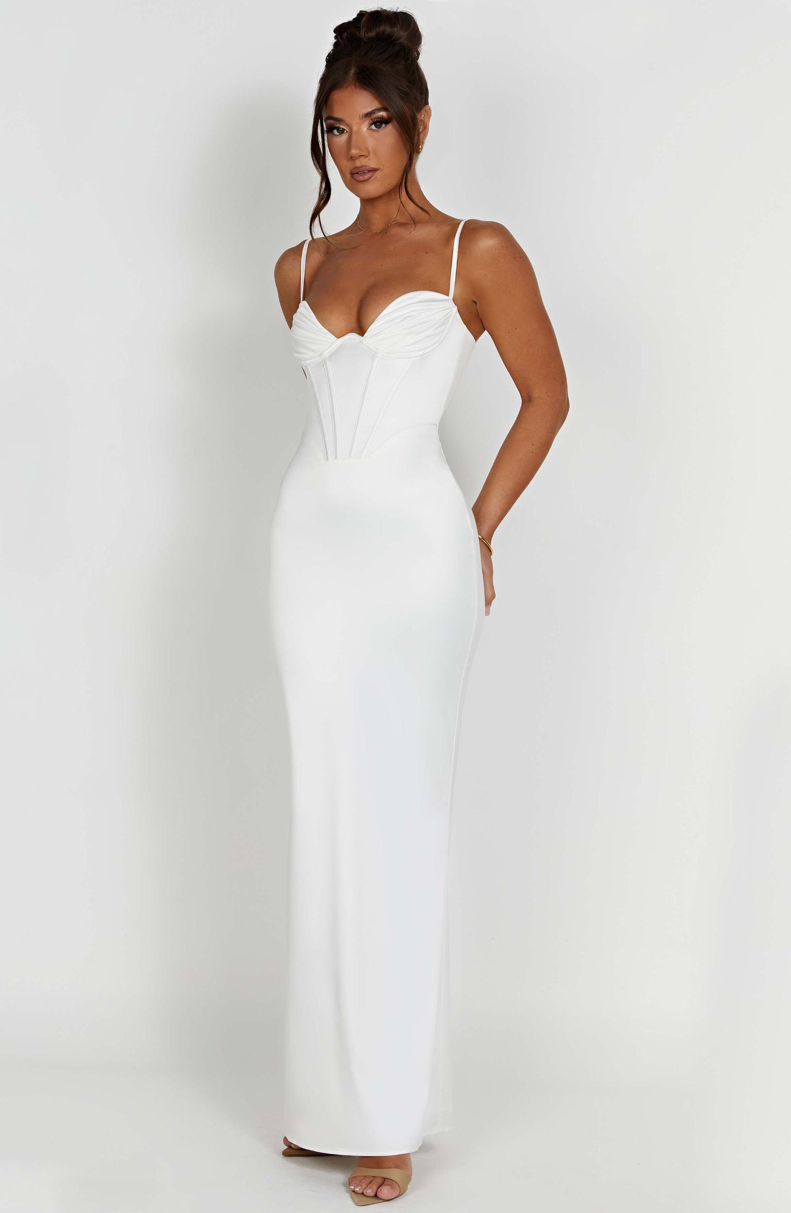 Onika Maxi Dress - Ivory Product Image