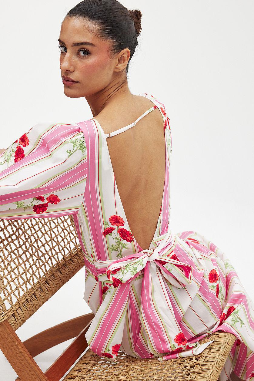 Tie Back Maxi Dress Product Image