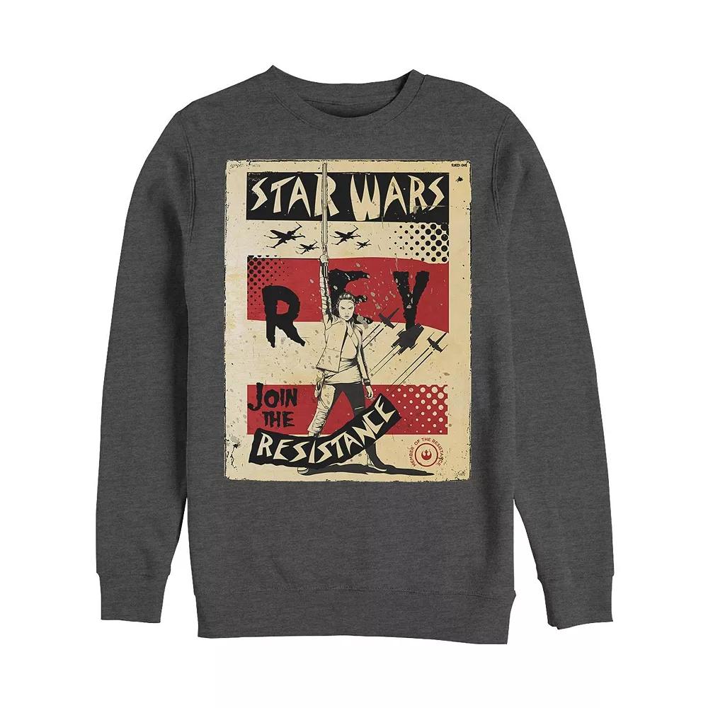 Men's Star Wars Last Jedi Rey Sweatshirt,  Product Image