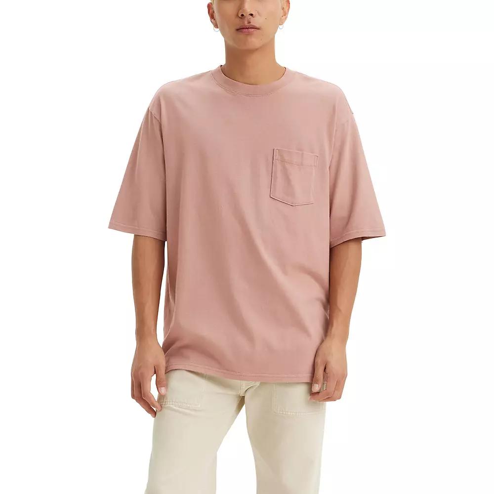 Men's Levi's® Half Sleeve Pocket T-Shirt, Size: XXL, Woodrose Product Image