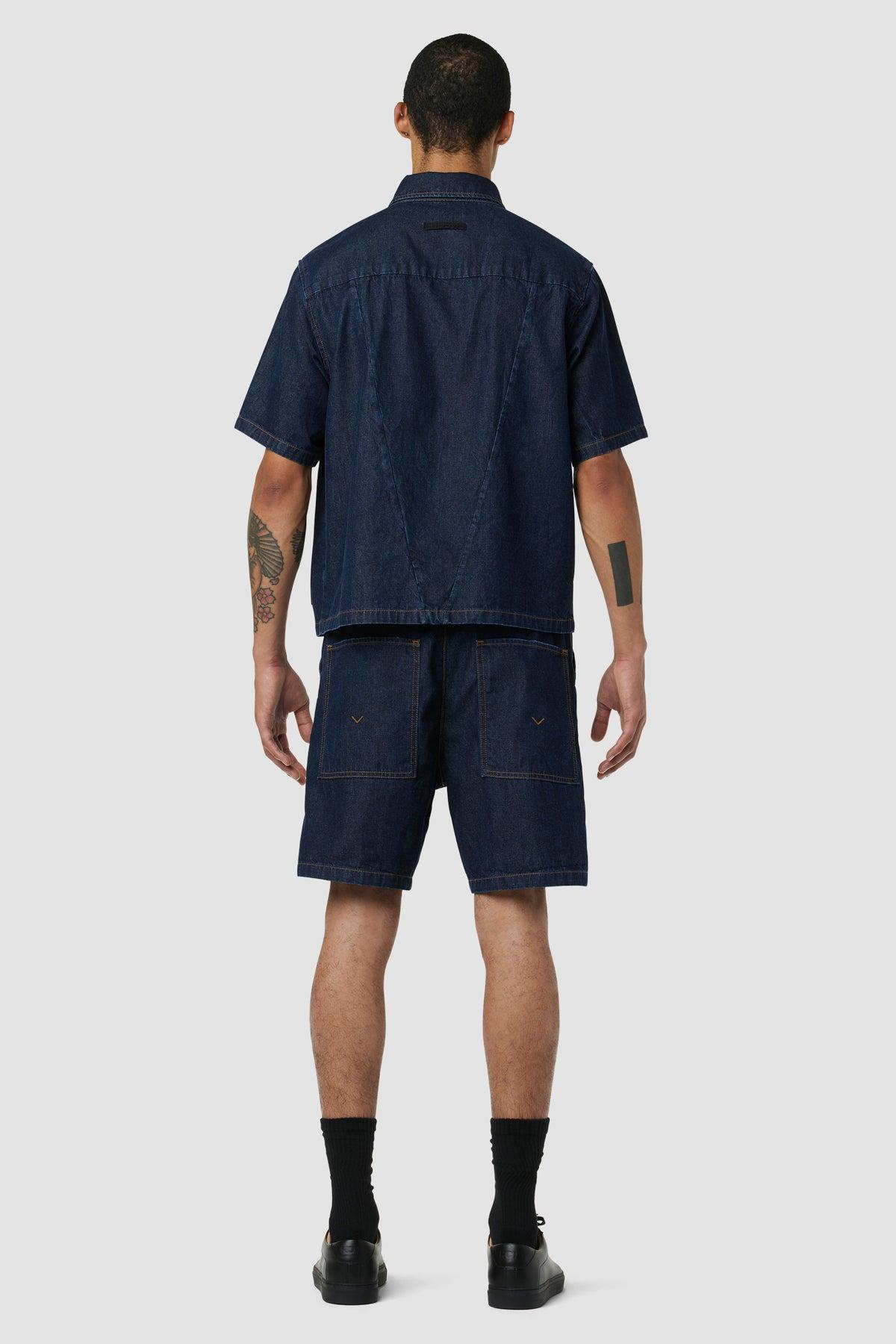 Crop Short Sleeve Shirt Male Product Image