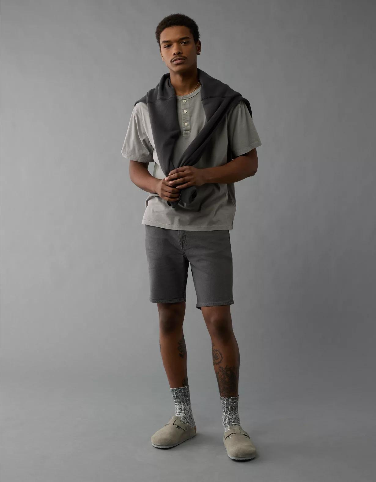 AE Lived-In Henley T-Shirt Product Image