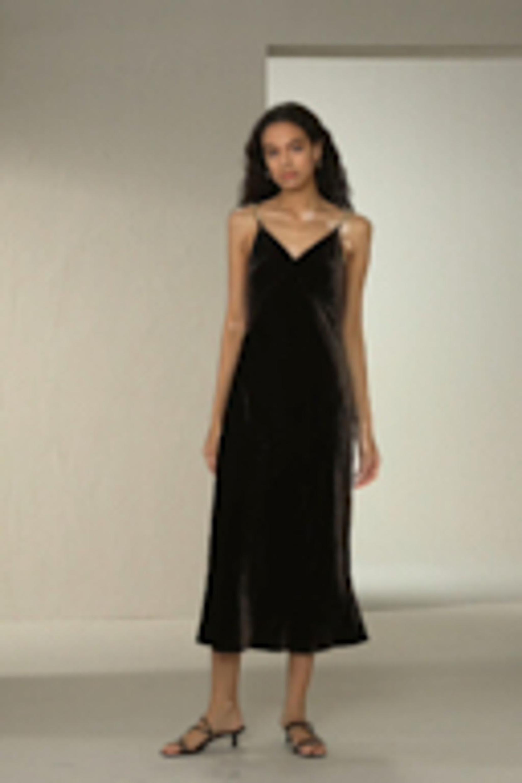 Brenna Velvet Dress Product Image