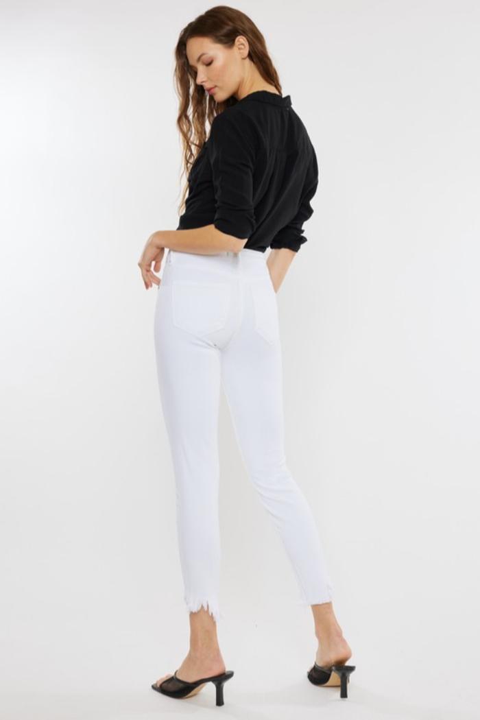 High Rise Skinny Jeans Product Image