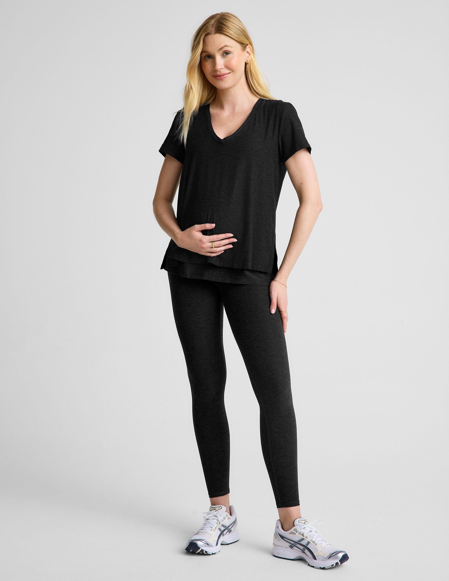 Featherweight Cozy Cover Maternity Nursing Tee Product Image