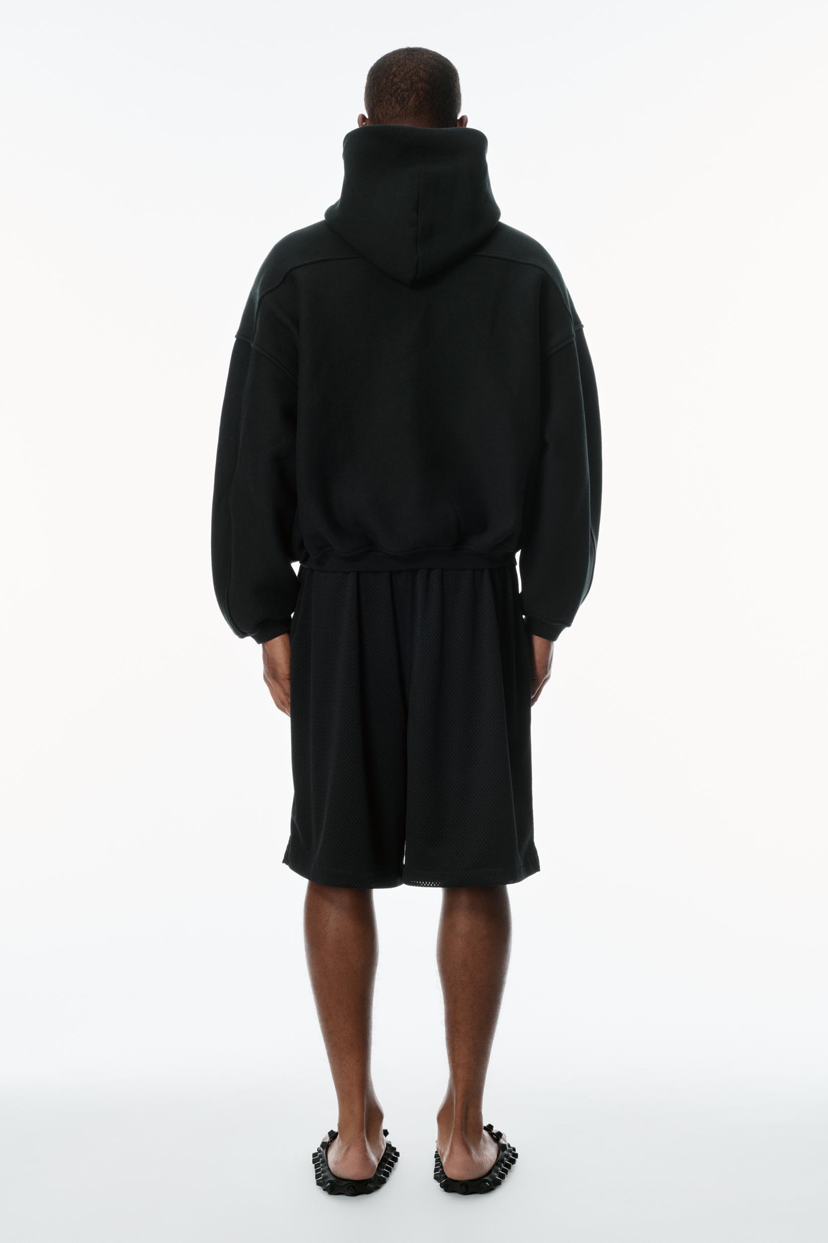 Star Zip Up Hoodie In Dense Fleece Product Image