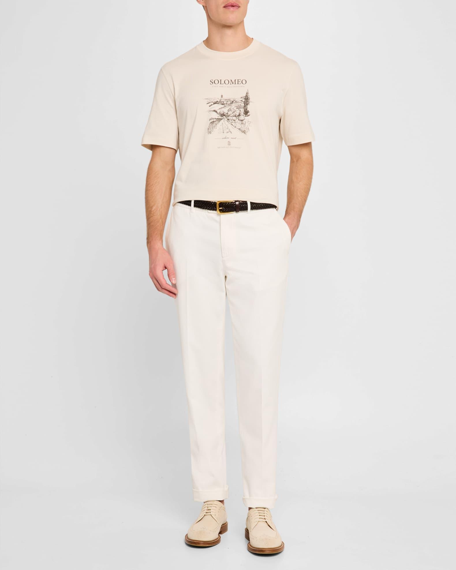 Men's Solomeo Casa Crewneck T-Shirt Product Image