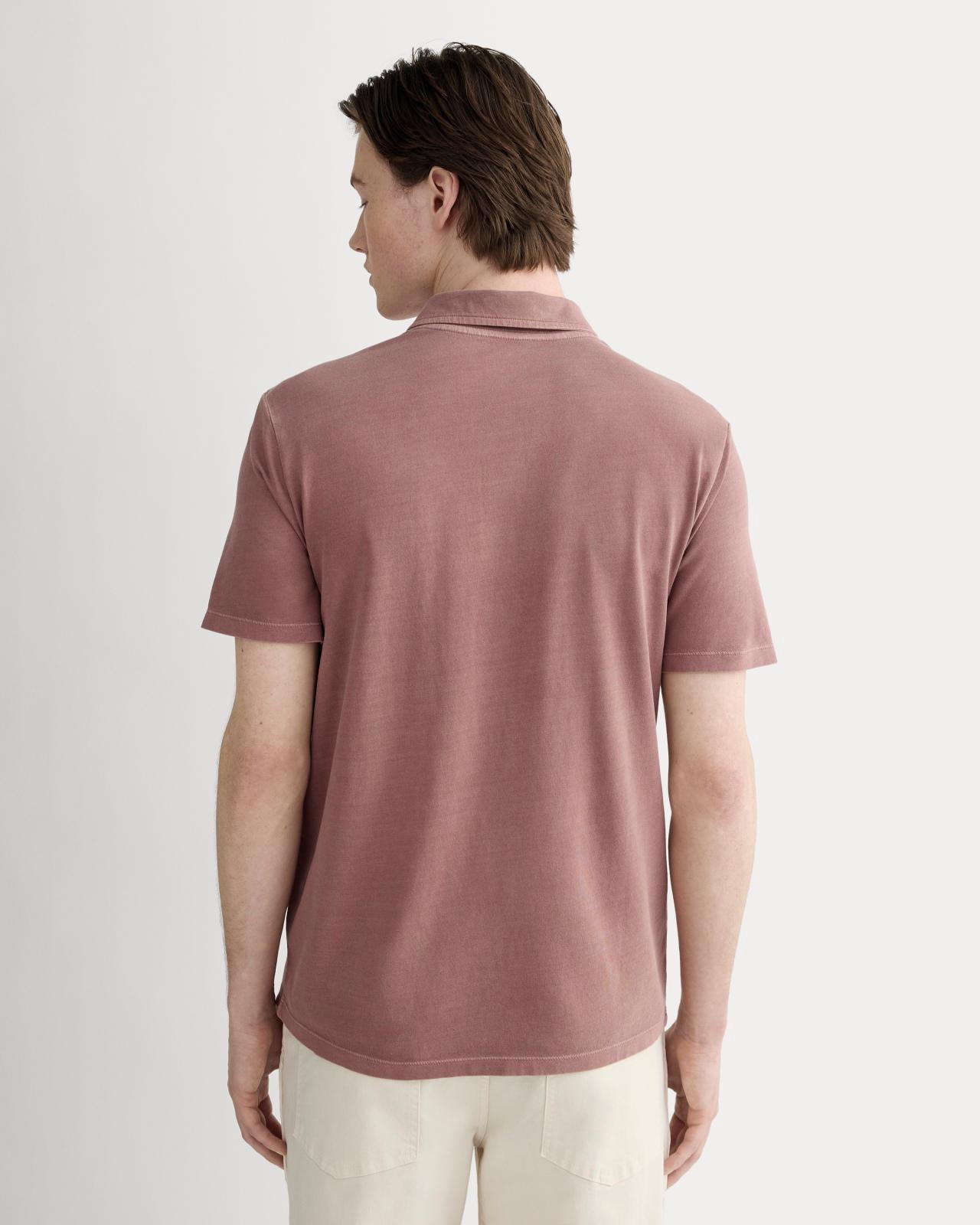 The Essential Organic Garment-Dyed Polo Product Image