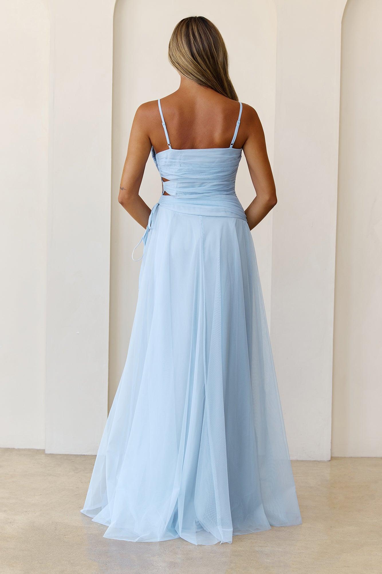 Limited Edition Love Maxi Dress Blue Product Image