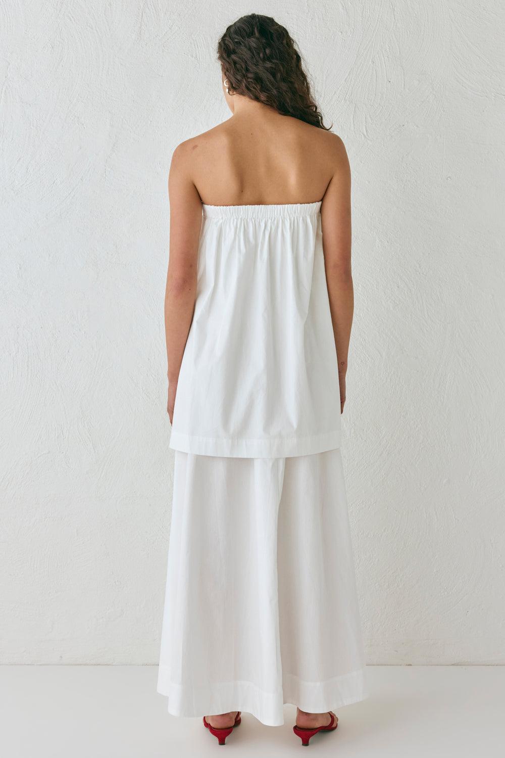 Hali Maxi Dress White Product Image