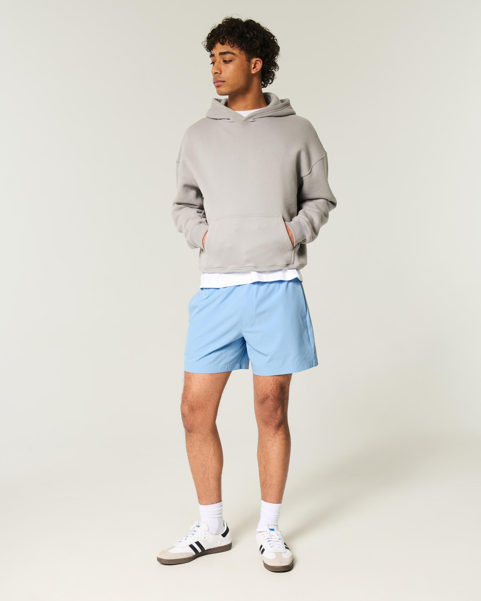 Mid-Thigh Hybrid Active Shorts Product Image