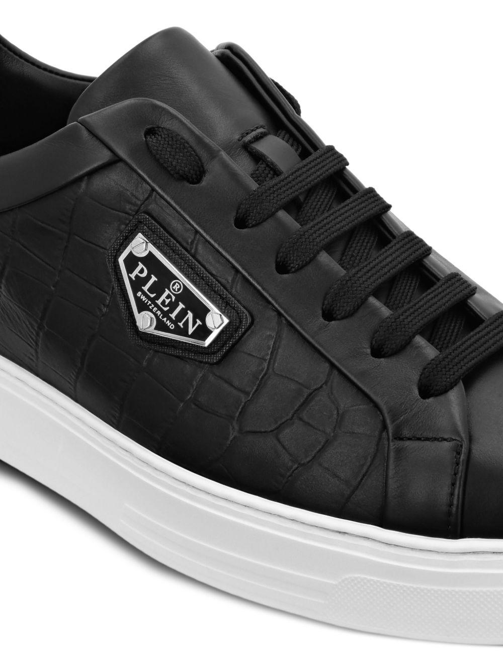 leather sneakers Product Image