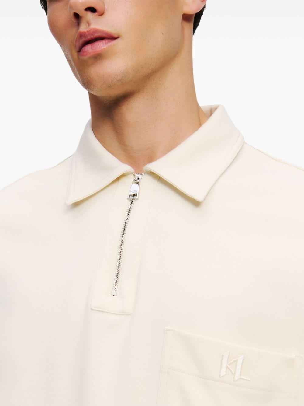 logo-embroidered polo shirt Product Image