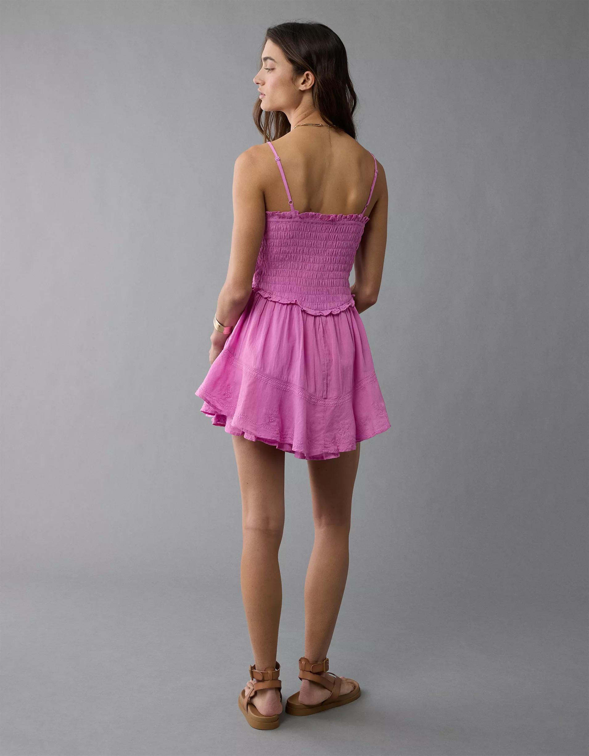 AE Bella Ruffle Tiered Romper Product Image