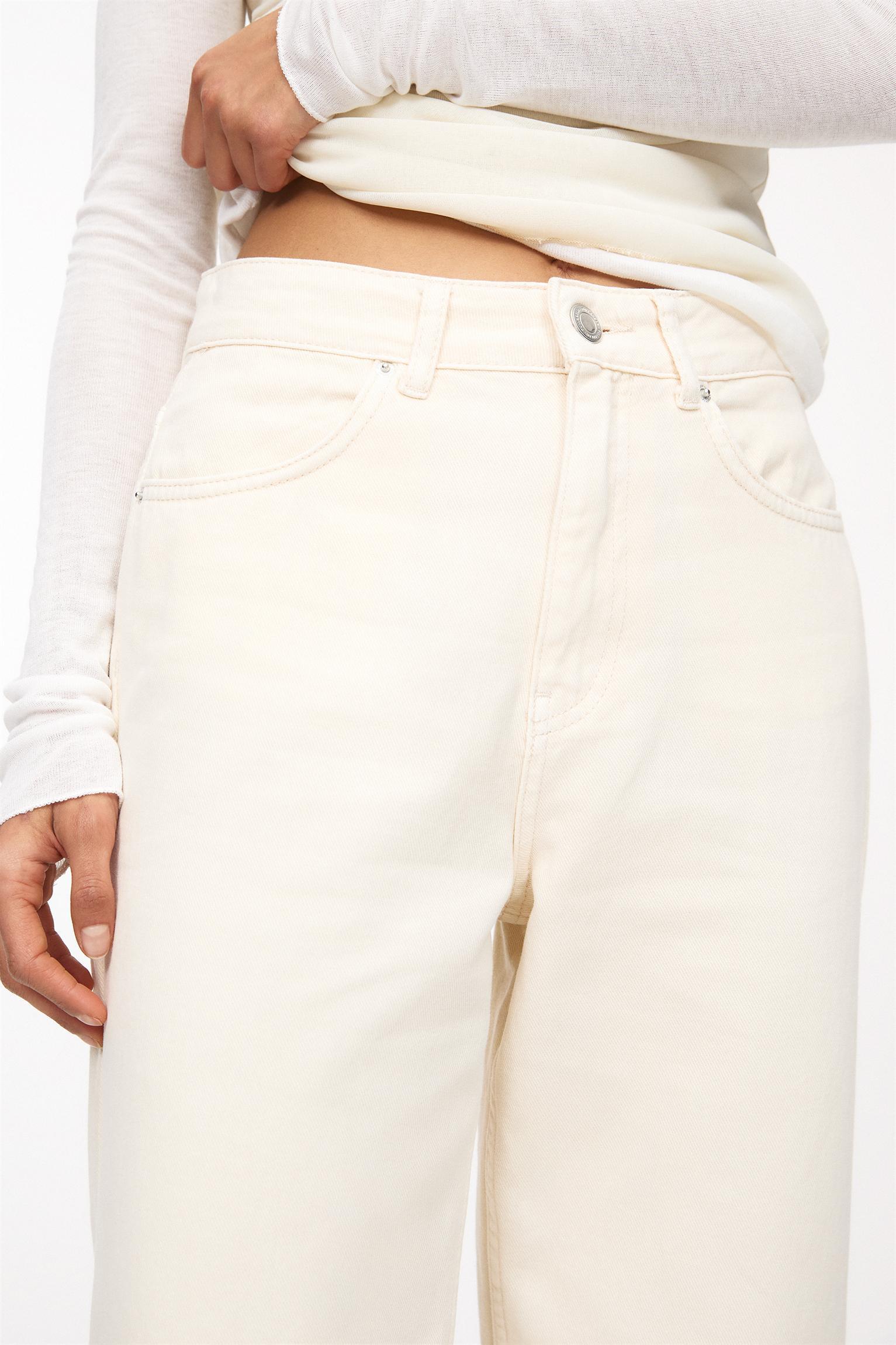 Baggy jeans with turn-up hems Product Image