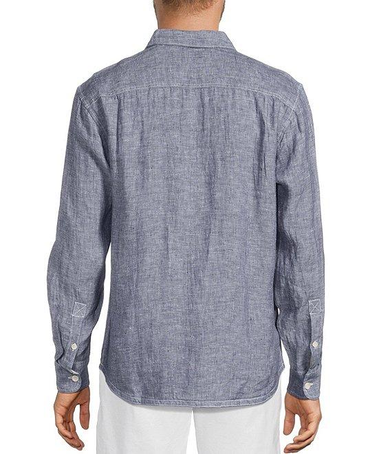 Tommy Bahama Big & Tall Linen Paradise Breezer Long Sleeve Woven Shirt Product Image