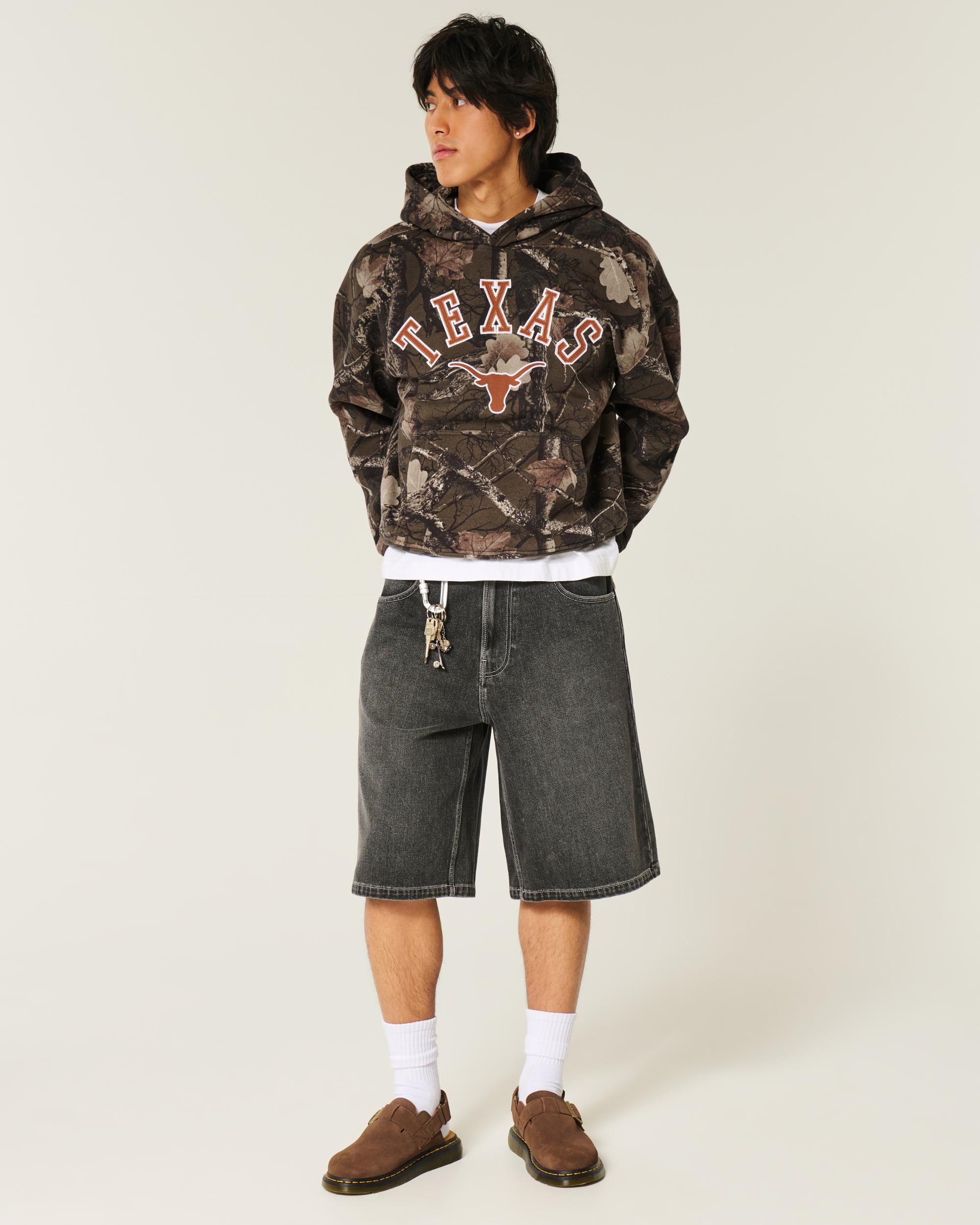 Boxy UConn Graphic Hoodie Product Image